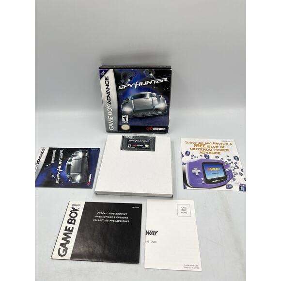 Spyhunter (Gameboy Advance Boy GBA) Complete In Box Great Condition - Picture 1 of 16